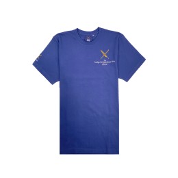 Custom-made men's blue short-sleeved T-shirt design round neck style T-shirt right angle sleeve embroidery T-shirt garment factory T1082 Custom-made men's blue short-sleeved T-shirt design round neck style T-shirt right angle sleeve embroidery T-shirt garment factory T1082